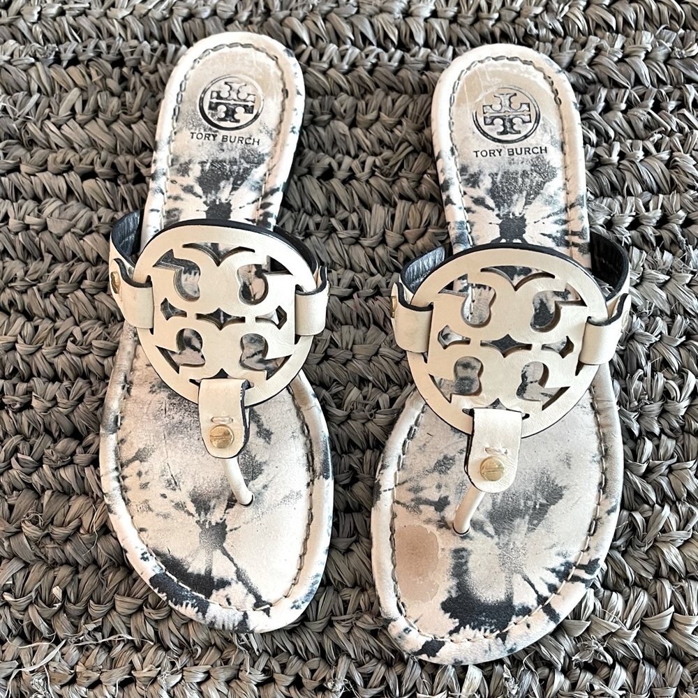Tory Burch Miller Sandal White